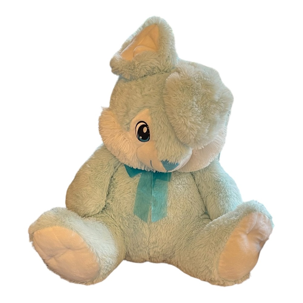 Dandee Big Easter Bunny Stuffed Animal Plush Rabbit
